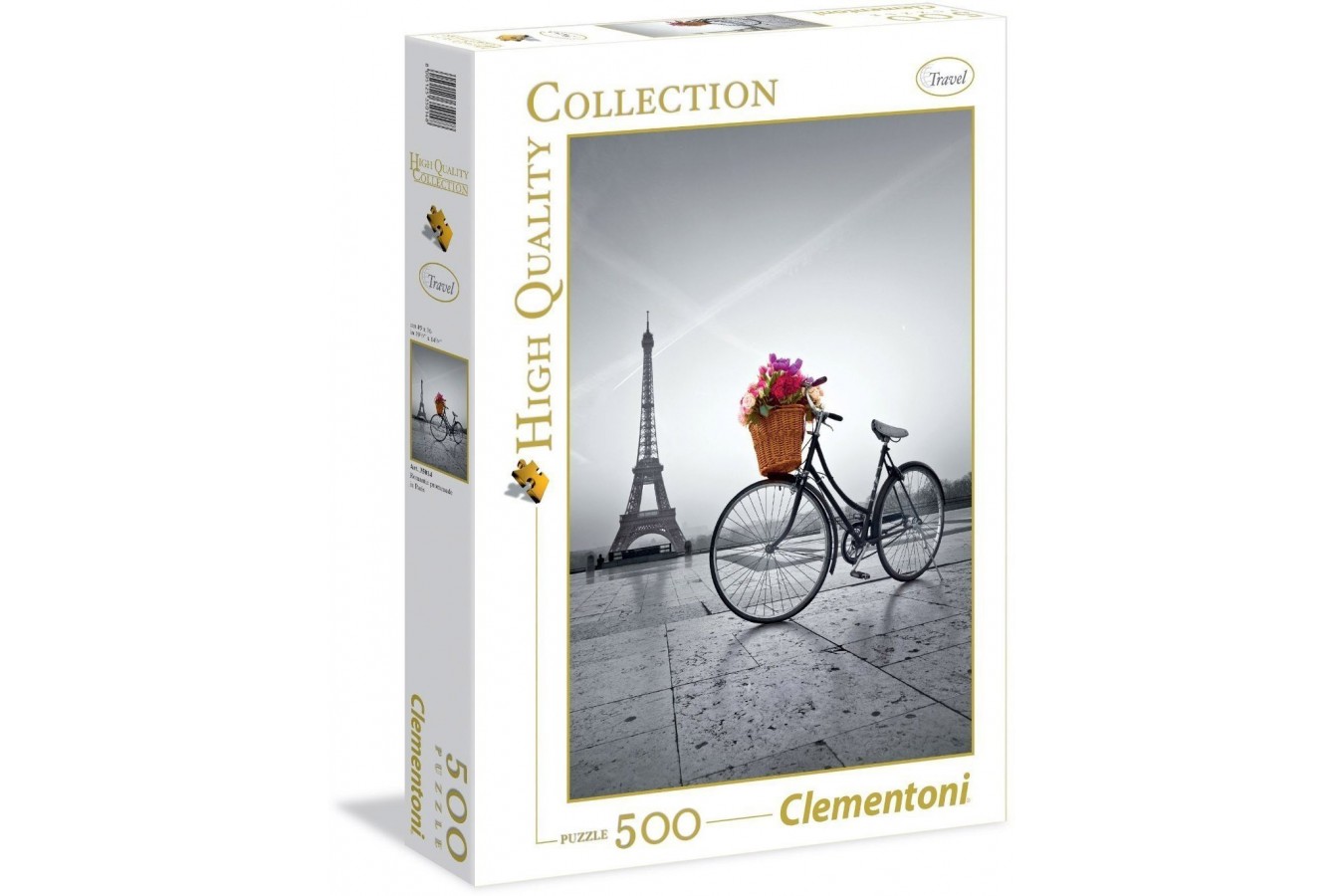 Puzzle Clementoni - Paris, France, 500 piese (54172)
