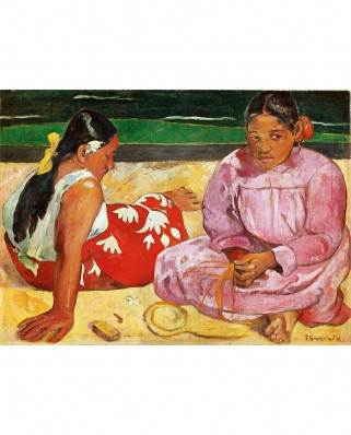 Puzzle Clementoni - Paul Gauguin: Women from Tahiti on the Beach, 1000 piese (62413)