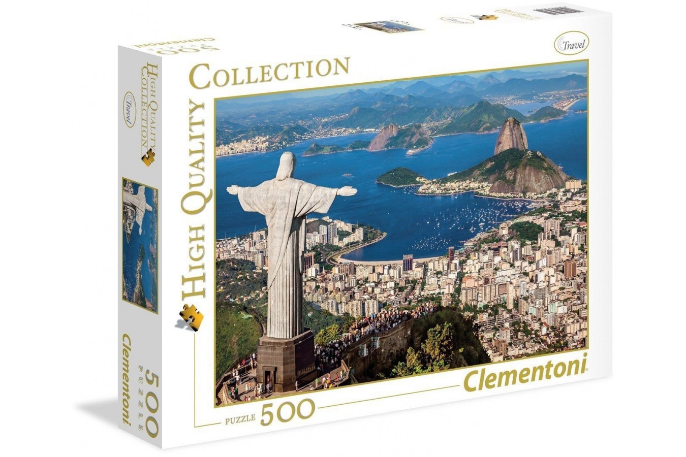 Puzzle Clementoni - Rio de Janeiro, 500 piese (60880)