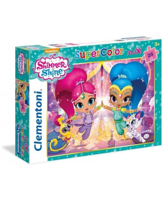Puzzle Clementoni - Shimmer & Shine, 24 piese XXL (62370)