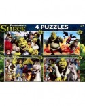 Puzzle Clementoni - Shrek, 20, 20, 60 and 60 piese (57171)