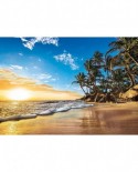 Puzzle Clementoni - Sunset on a Tropical Beach, 1500 piese (60873)