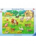 Puzzle Ravensburger - Animalele Mele, 11 piese (06143)