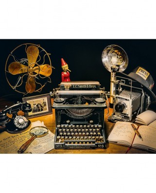 Puzzle Clementoni - The Typewriter, 500 piese (60887)