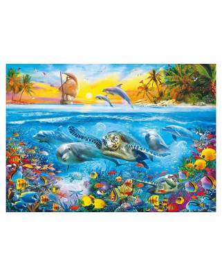 Puzzle Clementoni - Under Water, 6000 piese (62401)