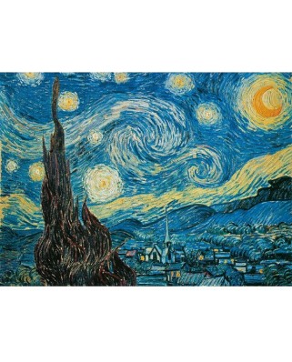 Puzzle Clementoni - Vincent Van Gogh: The Starry Night, 500 piese (10820)