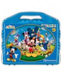 Puzzle cuburi Clementoni - Mickey Mouse Club House, 24 piese (44693)