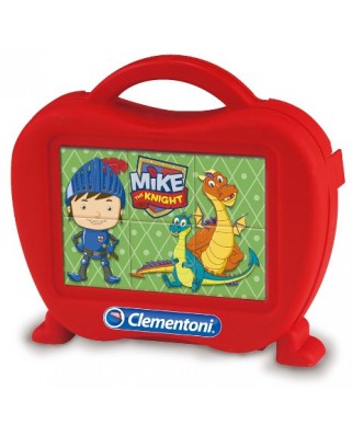 Puzzle cuburi Clementoni - Mike the Knight, 6 piese (47676)