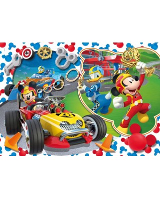 Puzzle de podea Clementoni - Mickey Mouse, 104 piese XXL (60797)