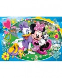 Puzzle de podea Clementoni - Minnie Mouse, 104 piese XXL (60796)