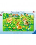 Puzzle Ravensburger - Animale Dragalase, 15 piese (06111)