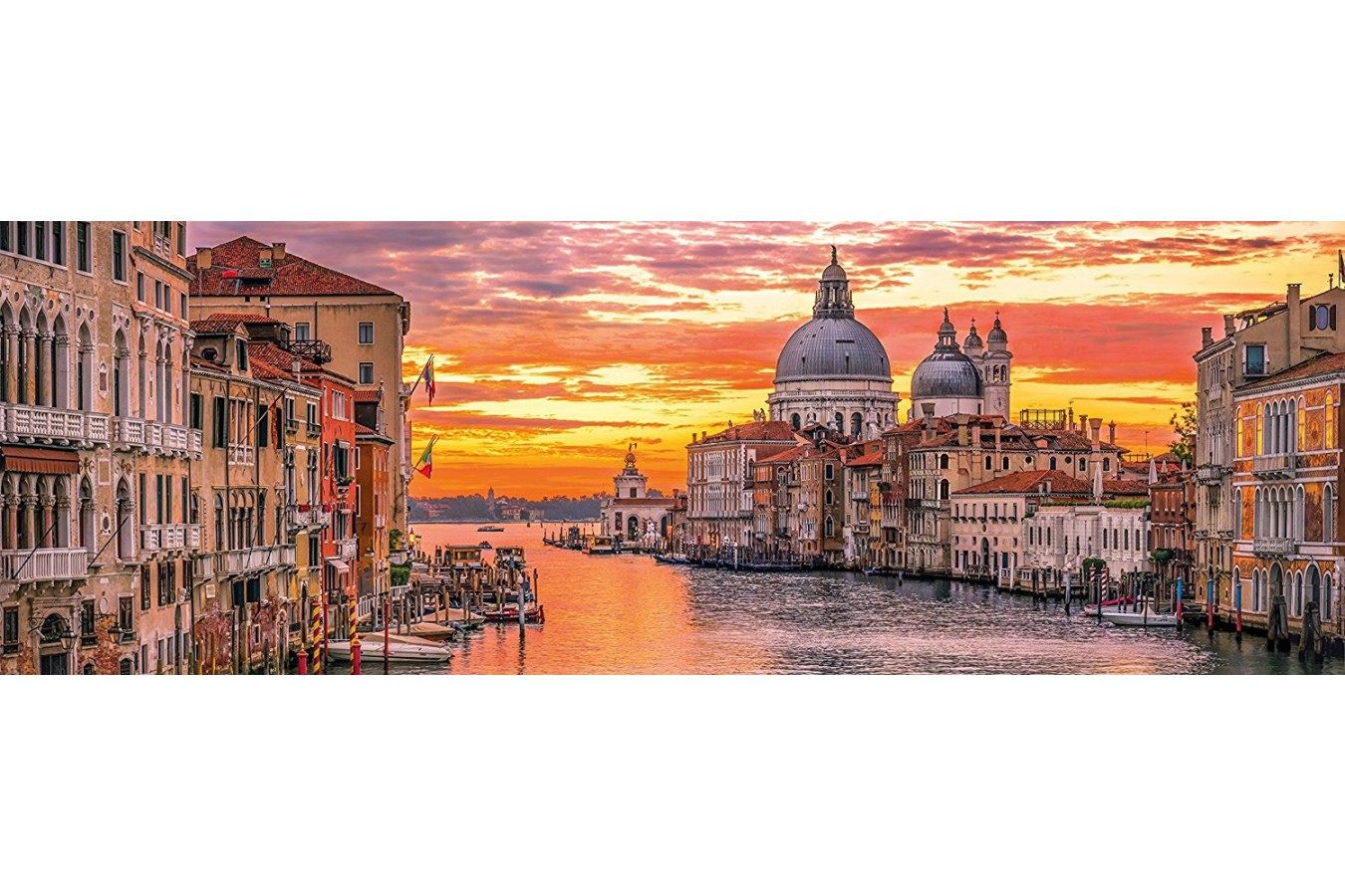 Puzzle panoramic Clementoni - Venice, 1000 piese (62410)