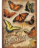 Puzzle Cobble Hill - Backyard Butterflies, 500 piese XXL (65004)