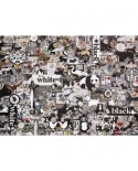Puzzle Cobble Hill - Black & White: Animals, 1000 piese (64979)