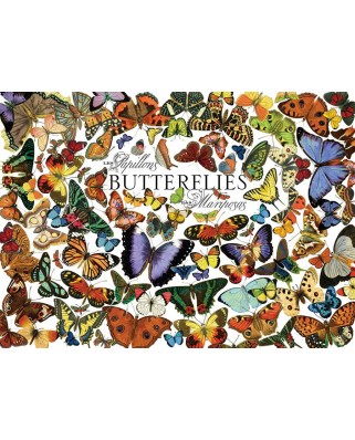 Puzzle Cobble Hill - Butterflies, 1000 piese (51163)