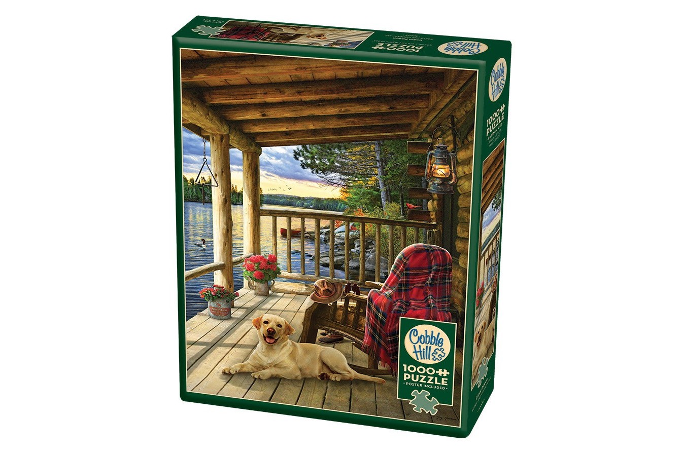 Puzzle Cobble Hill - Cabin Porch, 1000 piese (64952)