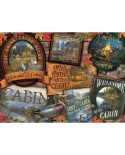 Puzzle Cobble Hill - Cabin Signs, 1000 piese (64982)