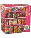 Puzzle Cobble Hill - Candy Shelf, 500 piese XXL (64946)
