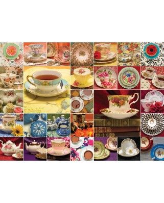 Puzzle Cobble Hill - China Collage, 1000 piese (44349)