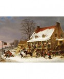 Puzzle Cobble Hill - Cornelius Krieghof: Breaking up of a Country Ball, 1000 piese (56081)
