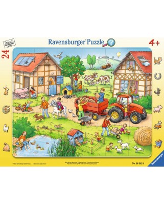 Puzzle Ravensburger - Mica Mea Ferma, 24 piese (06582)