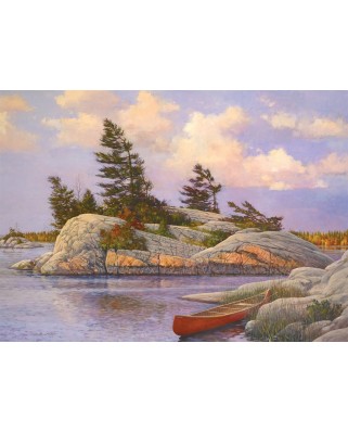 Puzzle Cobble Hill - Douglas Laird: Red Canoe, 1000 piese (56082)