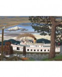 Puzzle Cobble Hill - EJ Hughes: The Car Ferry at Sidney BC, 1000 piese (56080)