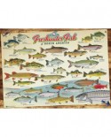 Puzzle Cobble Hill - Freshwater Fish of North America, 1000 piese (47566)