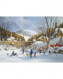 Puzzle Cobble Hill - Hockey on Frozen Lake, 1000 piese (44482)