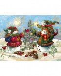 Puzzle Cobble Hill - Holiday Sparkle, 275 piese XXL (58293)