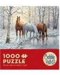 Puzzle Cobble Hill - Horse Trio, 1000 piese (44669)