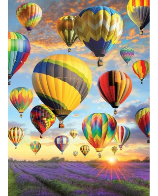 Puzzle Cobble Hill - Hot Air Balloons, 1000 piese (64971)
