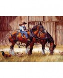 Puzzle Cobble Hill - Jim Daly: Back to the Barn, 1000 piese (44366)