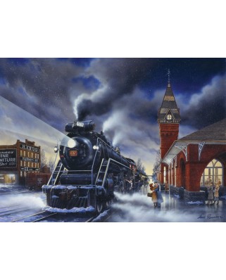 Puzzle Cobble Hill - Lance Russwurm: Home for Christmas, 1000 piese (44373)
