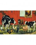 Puzzle Cobble Hill - Linda Picken: Animal Farm, 60 piese XXL (44477)
