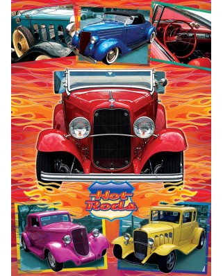 Puzzle Cobble Hill - Lorne Miller: Hot Rods, 1000 piese (44506)