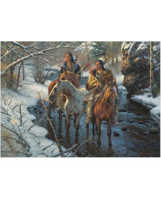 Puzzle Cobble Hill - Mark Keathley: Creek Crossing, 1000 piese (58273)