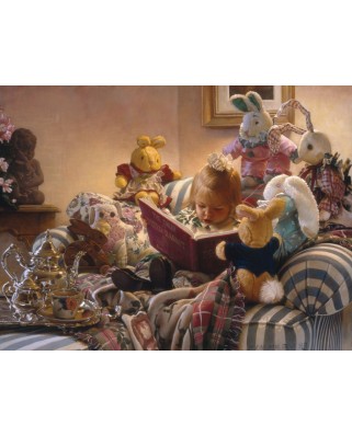 Puzzle Cobble Hill - Mike Wimmer: Tales of Peter Rabbit, 500 piese XXL (44404)