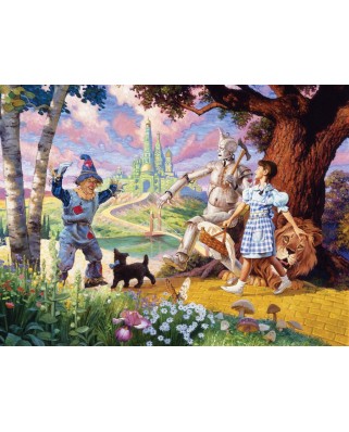 Puzzle Cobble Hill - Mike Wimmer: The Wizard of Oz, 400 piese (44540)
