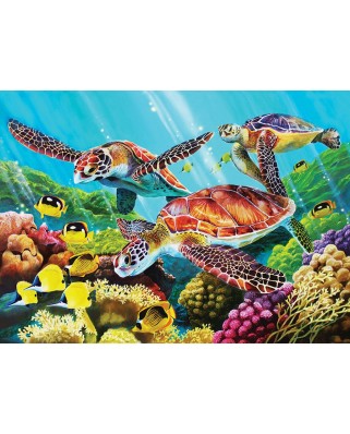Puzzle Cobble Hill - Molokini Current, 350 piese XXL (64929)