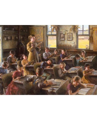 Puzzle Cobble Hill - Morgan Weistling: Country Schoolhouse, 1000 piese (44355)