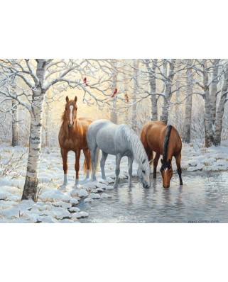Puzzle Cobble Hill - Persis Clayton Weirs: Winter Trio, 1000 piese (44340)