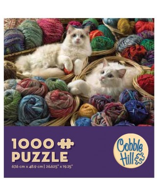 Puzzle Cobble Hill - Ragdolls, 1000 piese (44668)