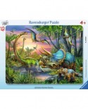 Puzzle Ravensburger - Dinozauri In Zori, 45 piese (06633)