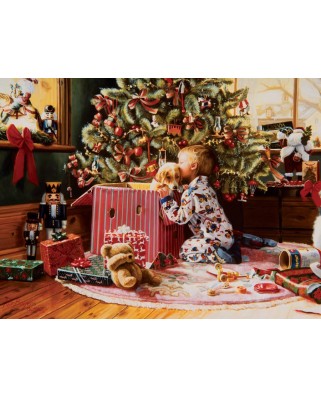 Puzzle Cobble Hill - Ron Bayens: Christmas Morning, 500 piese XXL (44528)