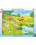 Puzzle Ravensburger - Zona Rurala, 48 piese (06145)