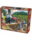 Puzzle Cobble Hill - Steaming Out of Town, 275 piese XXL (65024)