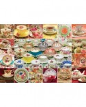 Puzzle Cobble Hill - Teacup Collection, 2000 piese (44313)