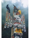 Puzzle Cobble Hill - Totem Pole in the Mist, 1000 piese (47550)