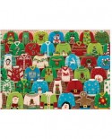Puzzle Cobble Hill - Ugly Xmas Sweaters, 1000 piese (58272)